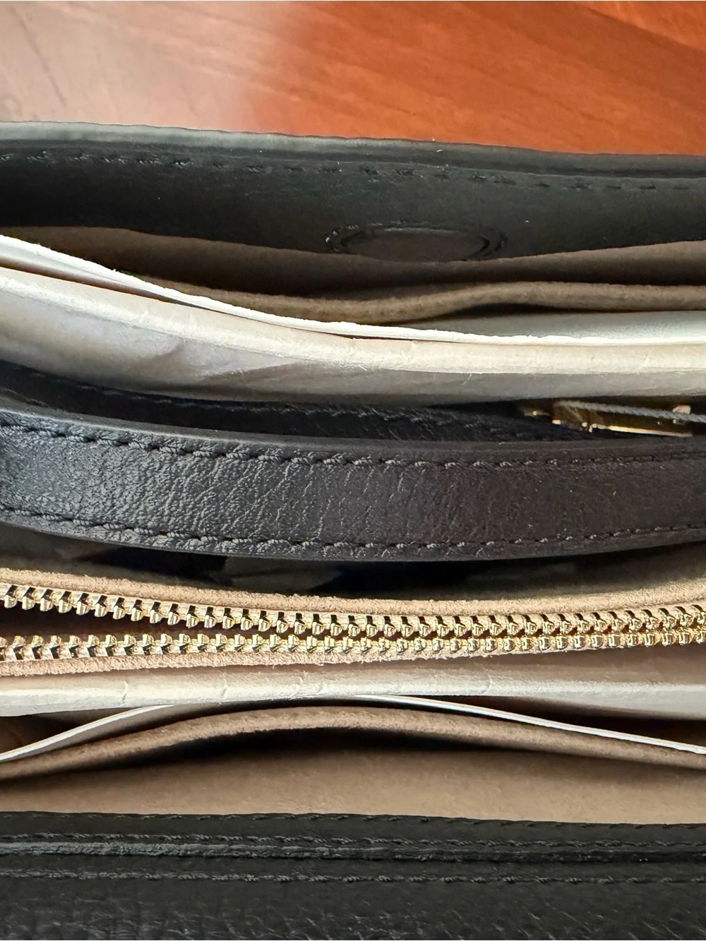 Tory Burch Britten Black Leather Satchel